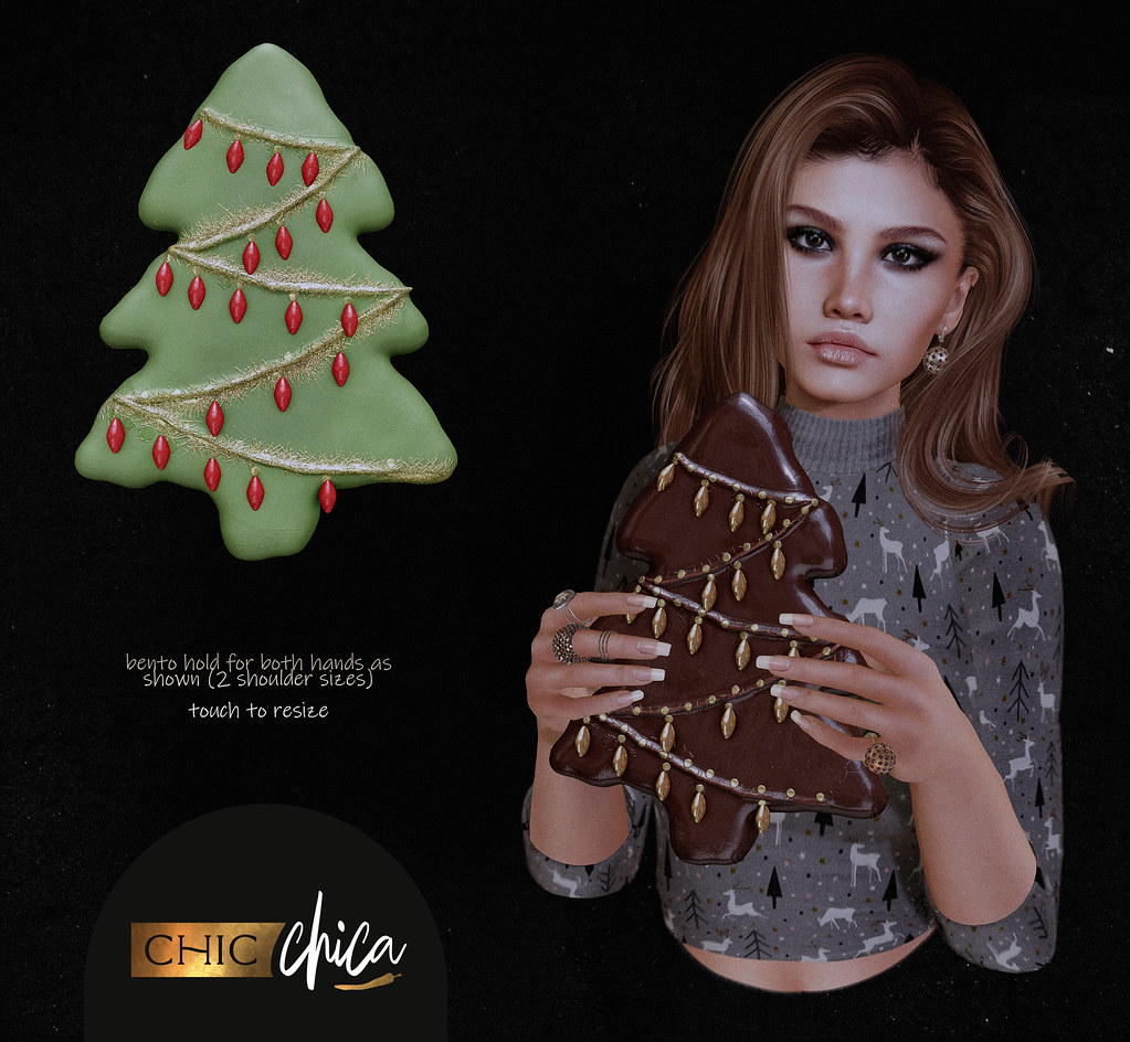 Tree cookie by ChicChica 75 lindens for The Saturday Sale