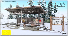 "Killer's" Snowy Rustic Bus Stop On Discount @ Uber Event Starts From 25th November