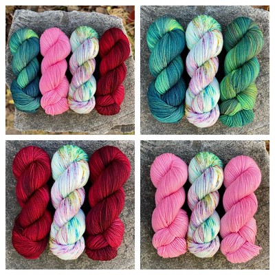 This new Christmas collection from Ancient Arts Yarns has landed in the shop!