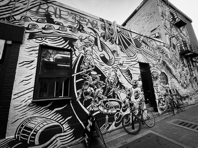 Unleash the Kraken mural by Jason Wasserman