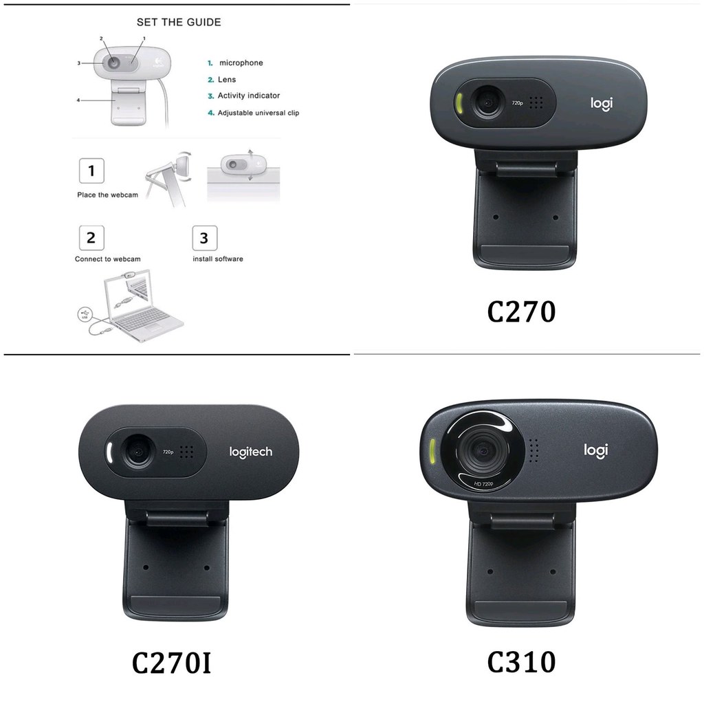 羅技C310HD網路攝影機 Logitech webcam C310 rm$110.60 @ Shopee