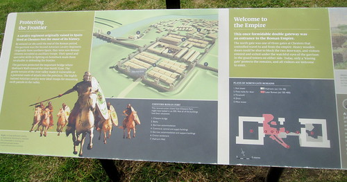Main Information Board, Chesters Fort