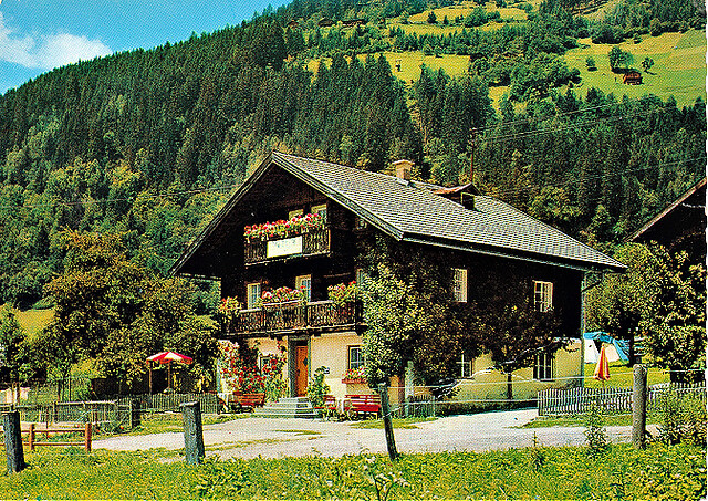 Postcard: Gasthof Eckhausl, Bramberg, Austria