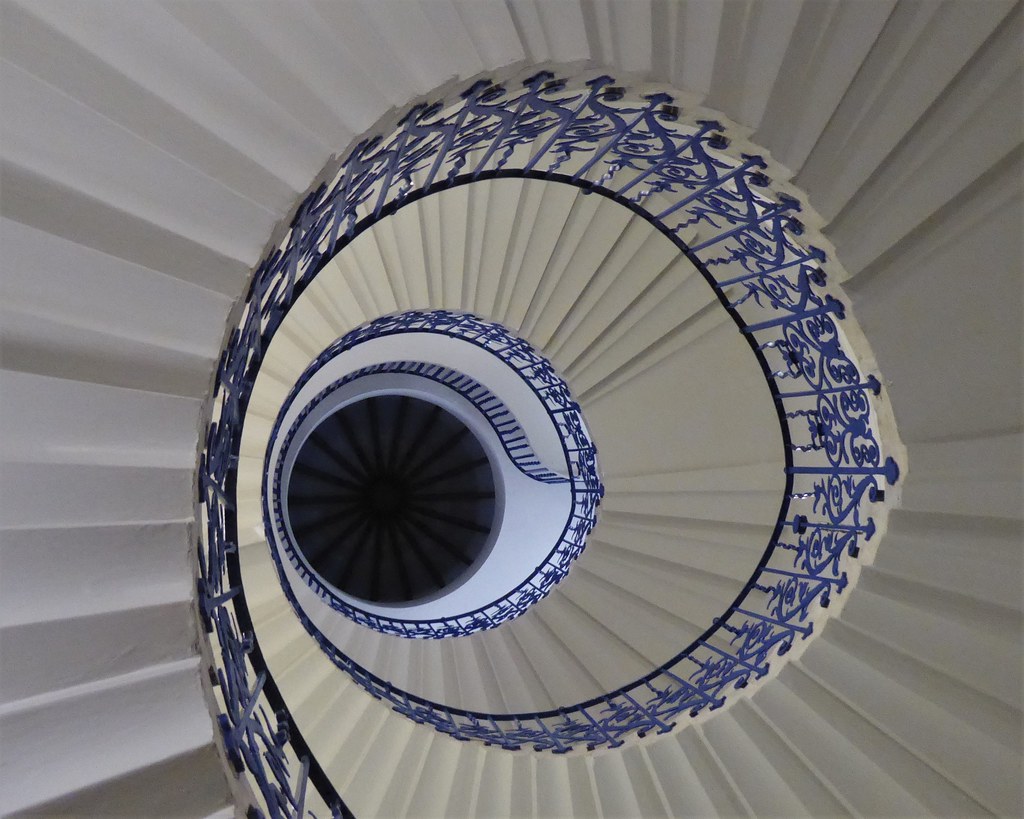 The Tulip Staircase, The Queen's House, Greenwich, London