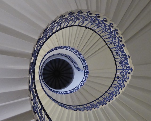 The Tulip Staircase, The Queen's House, Greenwich, London