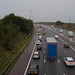 M6 Northbound approaching Junc 31A. 30/09/2021.