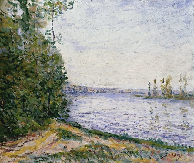 La Seine près de By (Sisley)