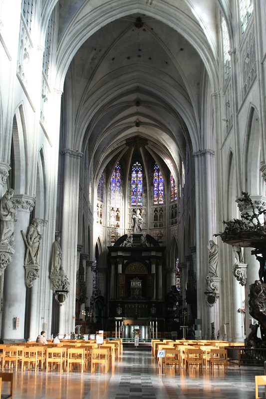 Interior de la Catedral de San Rumoldo de Malinas