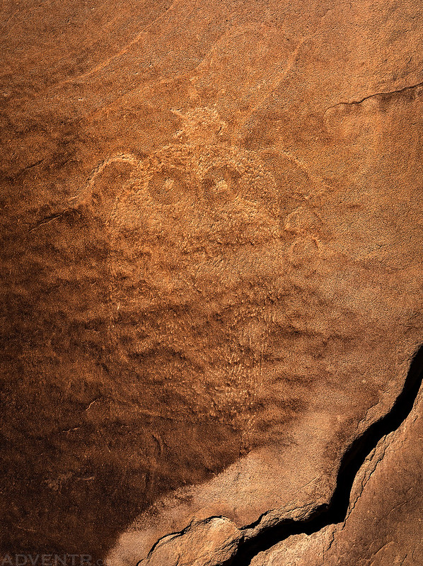 Big Faint Petroglyph