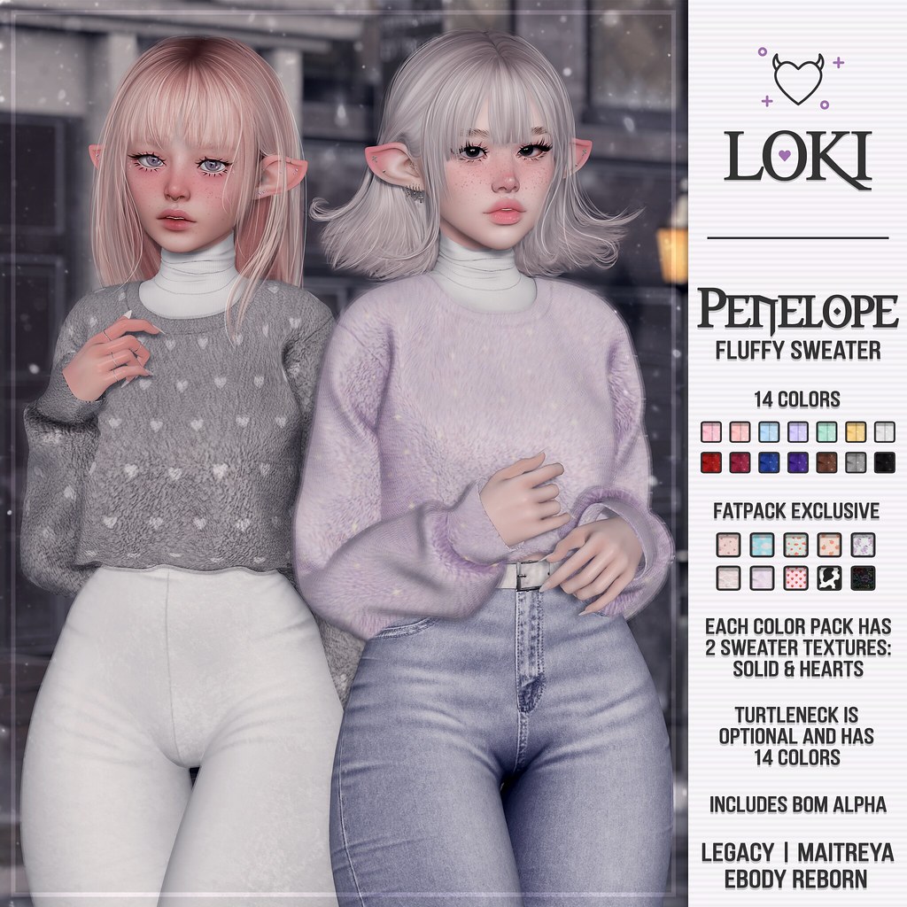 Loki • Penelope Fluffy Sweater • Planet29 | November '21