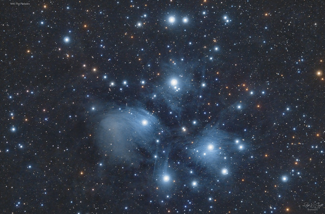 M45 The Pleiades or Seven Sisters