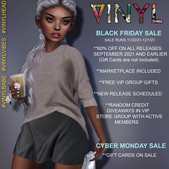 Vinyl - Black Friday & Cyber MOnday Sale!!