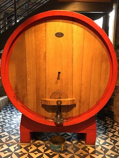Cider barrel at ANXO Cidery & Pintxos Bar | by sarahstierch