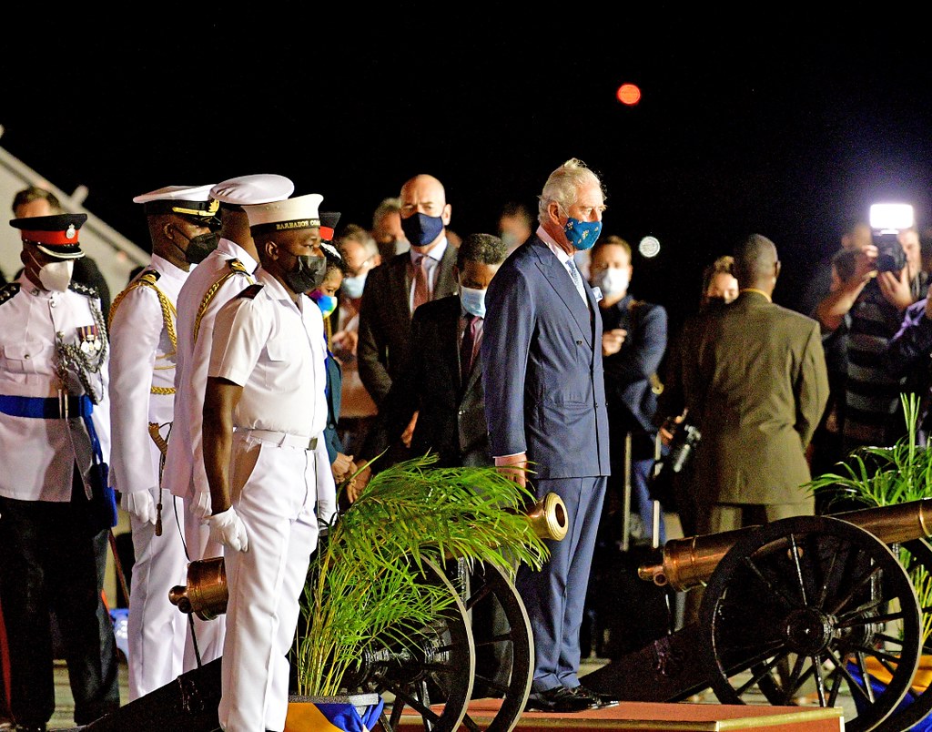 Arrival of His Royal Highness, Prince Charles of Wales