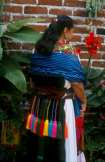 Purepecha Woman Mujer Michoacan Mexico