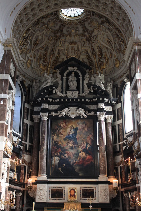 Altar principal San Carlos Borromeo - Rubens