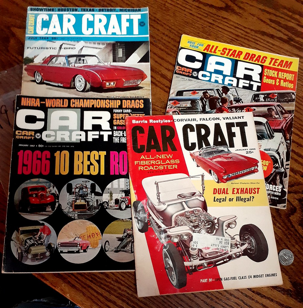 1960's Car Craft magazines