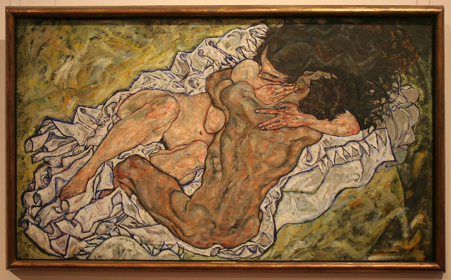 Egon Schiele: Die Umarmung | The Embrace