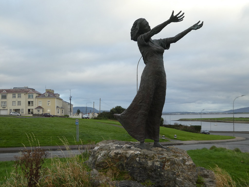 Waiting on the Shore Statue, Rosses Point, Sligo