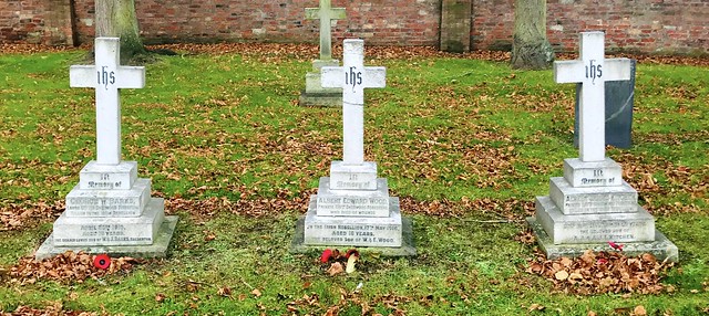 A Trio Of 2nd/8th Battalion, Sherwood Foresters, Notts And Derby Regiment Eater Rising Casualties.