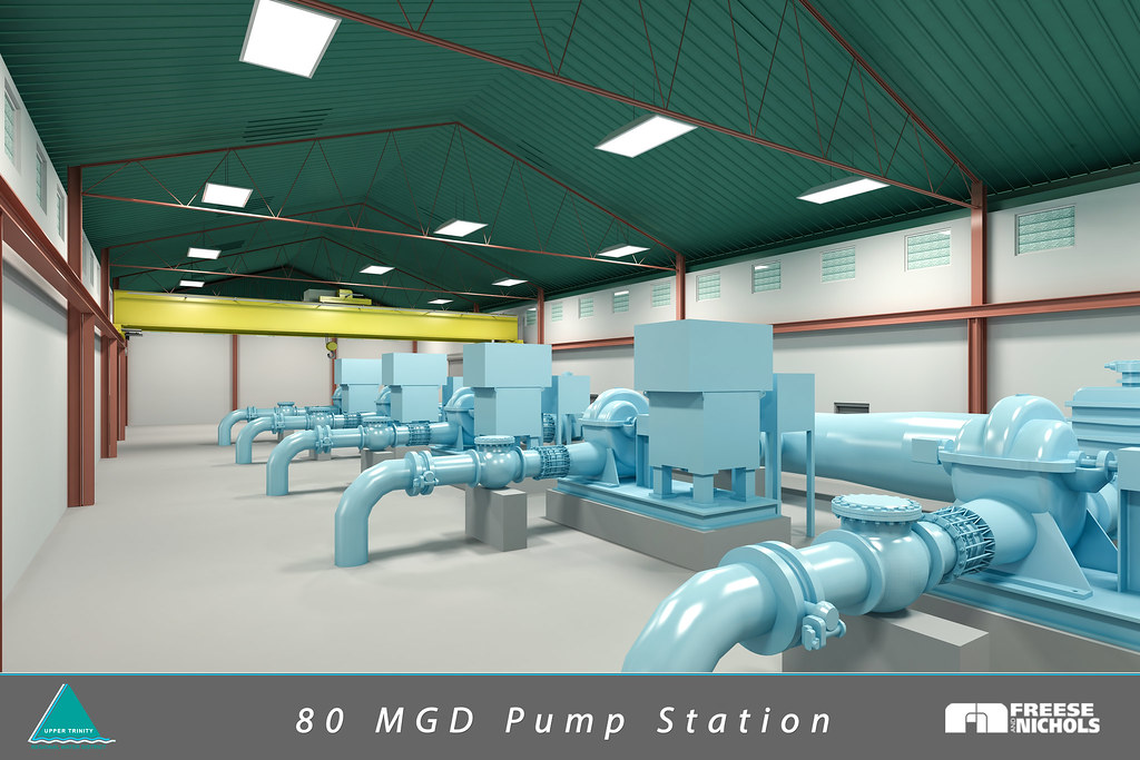 Inside Rendering of the Pump Station Sept. 2021