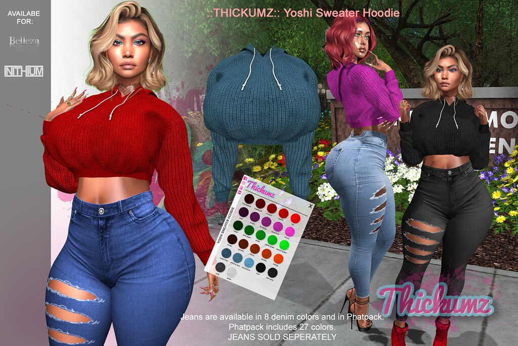 ::THICKUMZ Clothing:: Yoshi Sweater Hoodie | NEW RELEASE… | Flickr