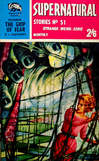 The Grip Of Fear - Supernatural Stories - Badger Books - No 51 - R.L. Fanthorpe - Nov 1961