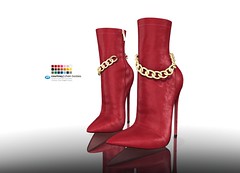 Courtney Chain Booties