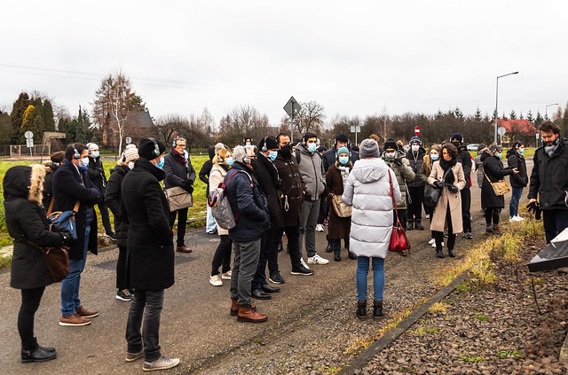 Journée d’étude à Auschwitz organisée en partenariat avec le Mémorial de la Shoah et la région Occitanie le 29 novembre 2021