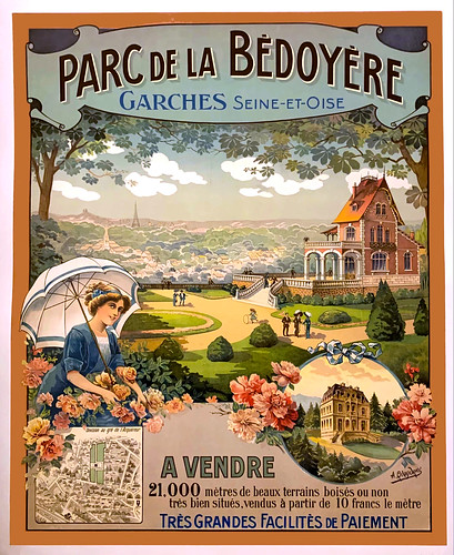 QUENDRAY, A. Parc de la Bedoyere, Garches Seine-et-Oise, c. 1900.