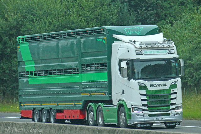 Scania S650 George Ireland Livestock X10 TUP