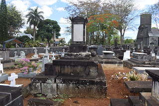 Urbain Bruneau, Pamplemousses Cemetery
