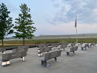 The benches of Visitor Shelter