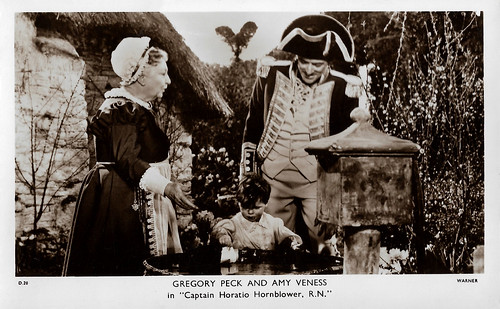 Gregory Peck and Amy Veness in Captain Horatio Hornblower R.N. (1951)