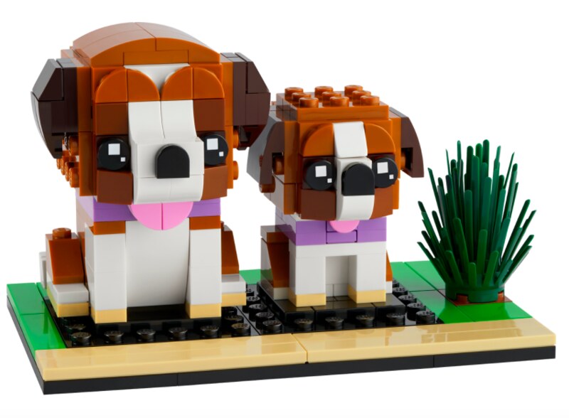 LEGO Pets St. Bernards