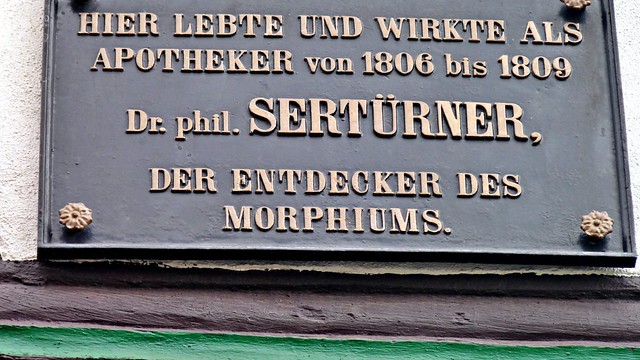 Dr. phil. Sertürner - der Entdecker des Morphiums aus Einbeck