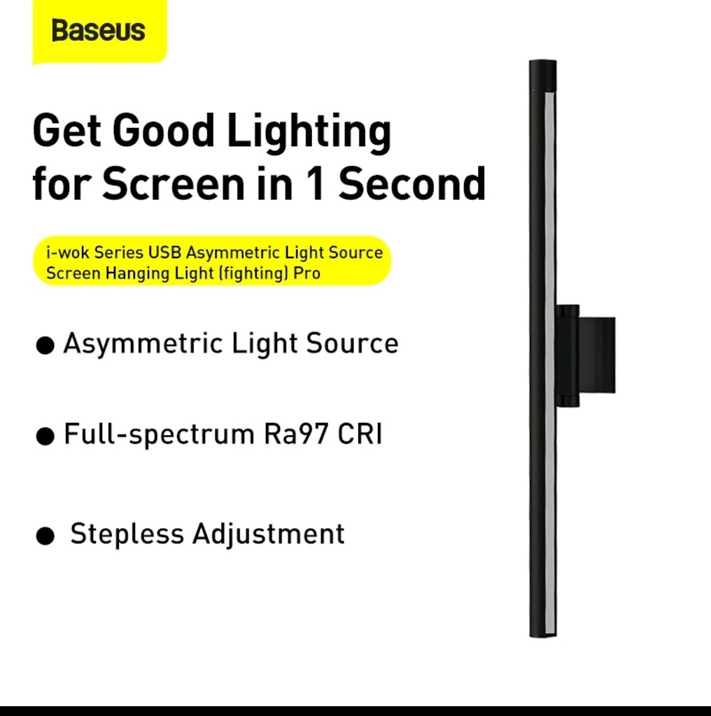 倍思屏幕掛燈(奮鬥版) Baseus Monitor Screenbar Light (Fighting/Pro version) rm$115.90 @ Baseusofficial.os in Shopee