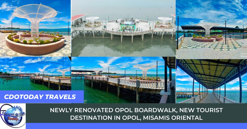 Newly Renovated Opol Boardwalk, New Tourist Destination in Opol, Misamis Oriental