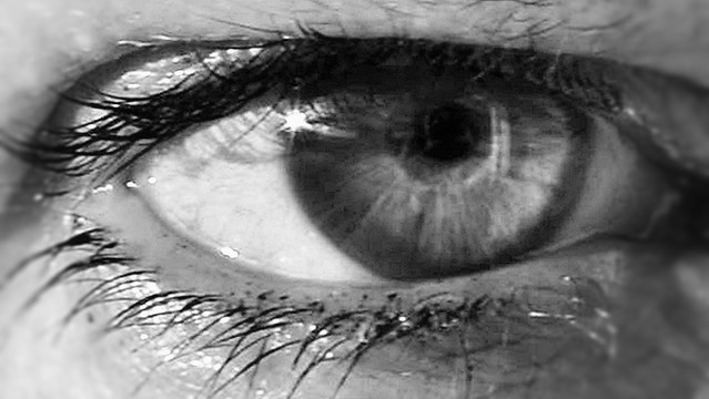 Carina´s left eye - magnified effects.