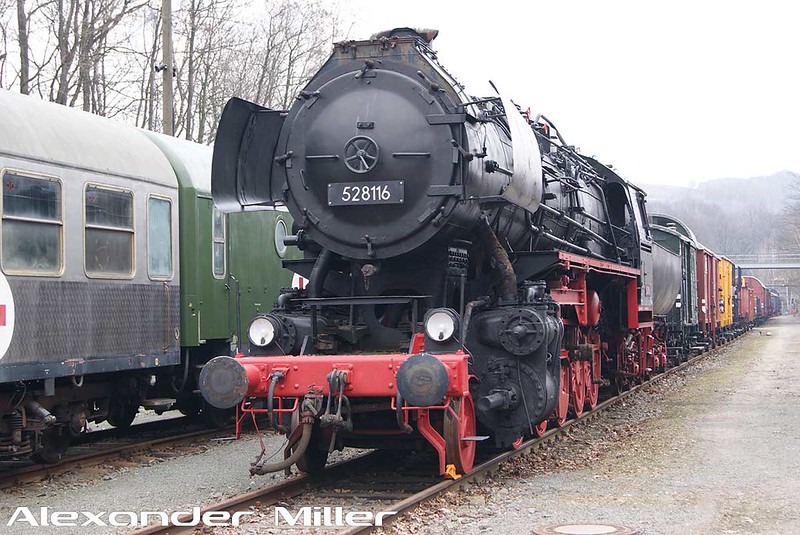 Dampflokomotive BR 52 Walkaround