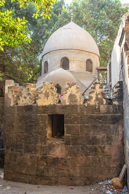 Cairo Tomb (or zawiya, prayer space) of Sheikh Sinan 1585 Ottoman Domes (1)