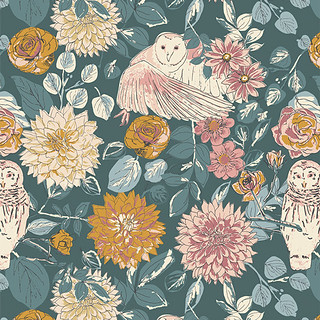 WLW35600 Owl Things Floral