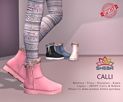 [Sheba] Calli boots UPDATED & @FBF SALE
