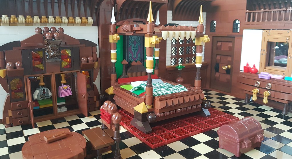 Castle Bedroom Lego MOC