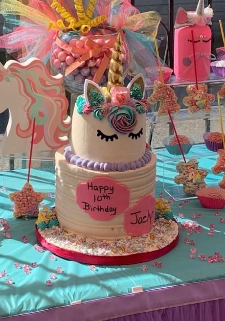 Unicorn Cake by H & D Sweets Boutique