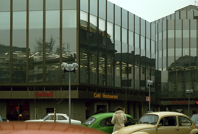 Gießen, Sparkassen-Neubau, ca. 1980
