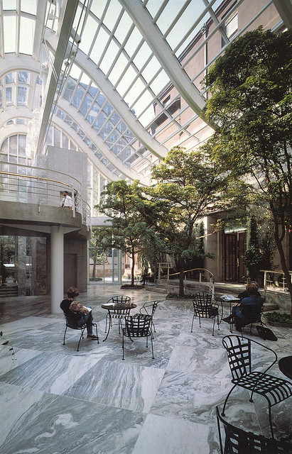 Morgan Library Garden Court - Addition to Old Mansion - Lobby