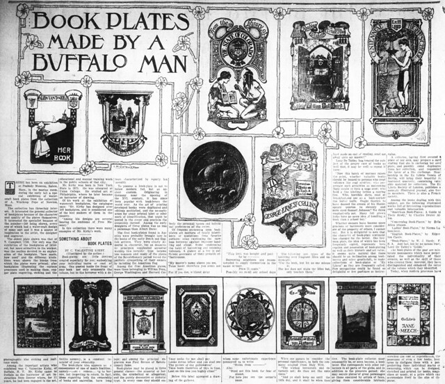 buffalo sunday news 1911-10-29 book plates made by a buffalo man large