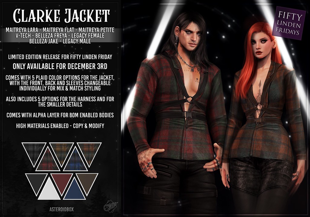 AsteroidBox. Clarke Jacket – FLF Limited Edition