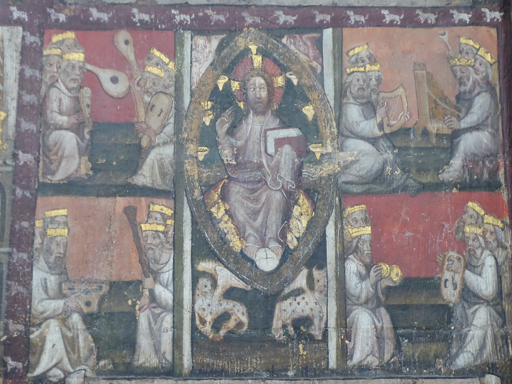 Apocalypse Murals Apocalypse Mural, Chapter House, Westminster Abbey - a photo on Flickriver